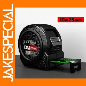 10M Self Locking Fluorescent Tape Measure