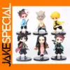 6pcs Demon Slayer Figures Set 7cm PVC Toys