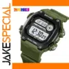 Men's 5Bar Waterproof Digital Sports Watch