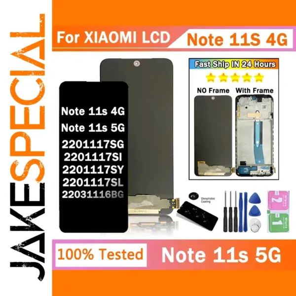 AMOLED LCD Touch Screen for Redmi Note 11S
