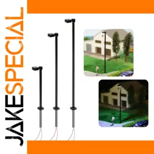 10pcs Metal Street Lights for TT HO OO Scale