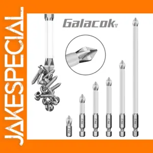 6-Piece Magnetic Screwdriver Bit Set