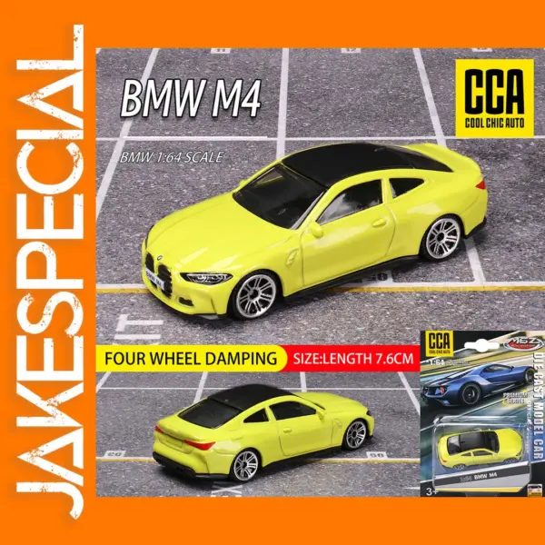 1:64 Scale BMW M4 Diecast Model Car