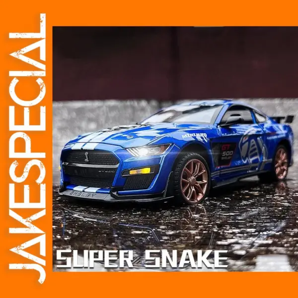 1:24 Ford Mustang Shelby GT500 Diecast Model