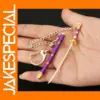 Mini Zoro Sword Keychain Metal Katana 9cm