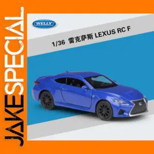 Welly 1:36 Lexus RC F Diecast Model Car