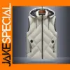 Men's Casual Down Cotton Vest Jacket