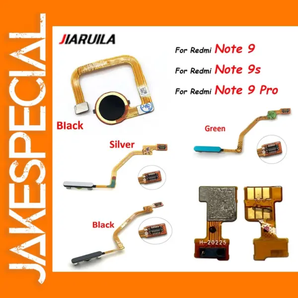 Fingerprint Flex Cable for Xiaomi Redmi Note 9S/9 Pro