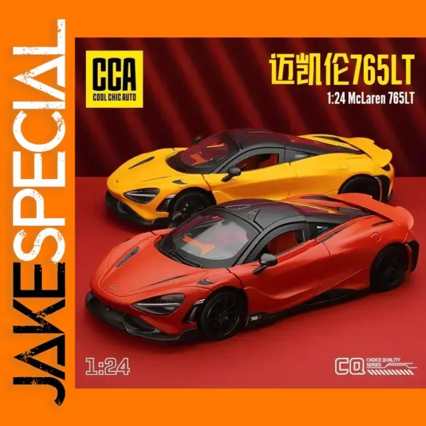1:24 Scale Metal Alloy 765LT Diecast Car