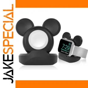 Cartoon Silicone Charging Stand for Apple Watch Series 8-5