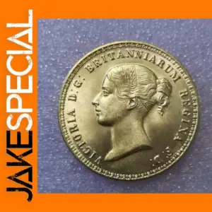 Queen Victoria UNA and Lion Coin Replica 41mm