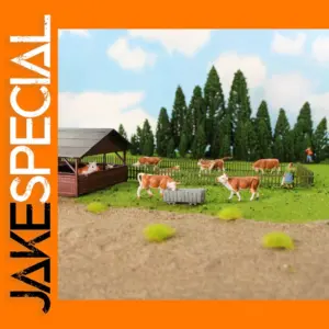 36pcs HO Scale Mini Cattle Model Set