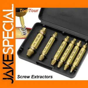 Damaged Screw Extractor Set - 6 Pieces
