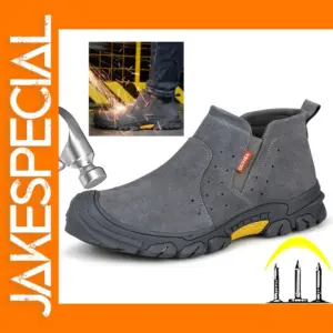 Men's Indestructible Anti-Scratch Work Boots