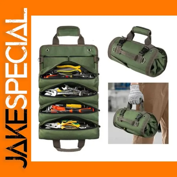 Electrician Tool Organizer Bag with Pockets