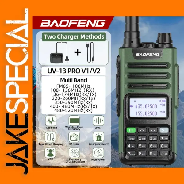 BaoFeng UV-13 PRO Long Range Walkie Talkie