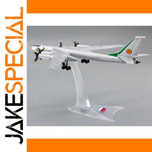 Diecast TU95 Aircraft Model 1/200 Scale