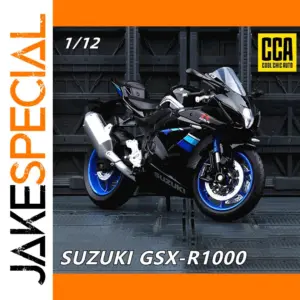 1:12 Suzuki GSX-R1000 Metal Motorcycle Model