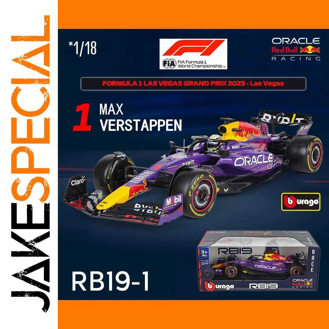 Bburago 1:18 Red Bull Racing RB19 Model Car 1 Bburago 1:18 Red Bull Racing RB19 Model Car