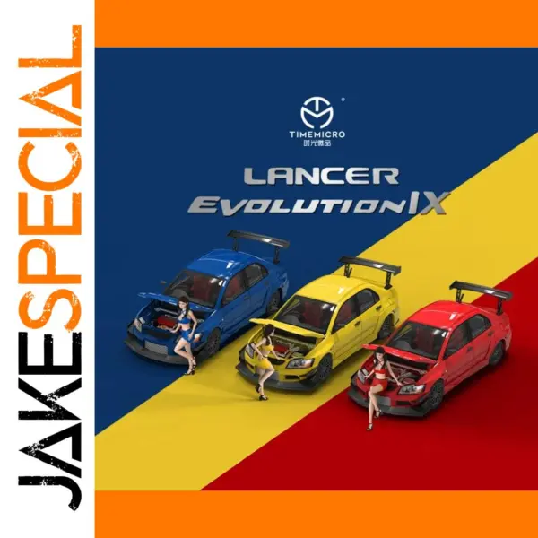 Time Micro 1/64 Lancer Evolution IX Diecast Model Car