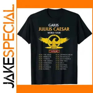 SPQR Julius Caesar Rome Men T-Shirt Short Sleeve