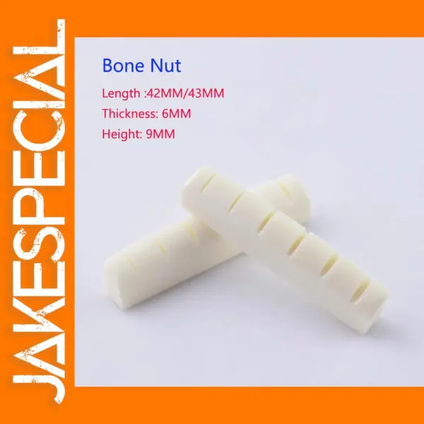 Bone Nut for Acoustic/Electric Guitar 42MM/43MM