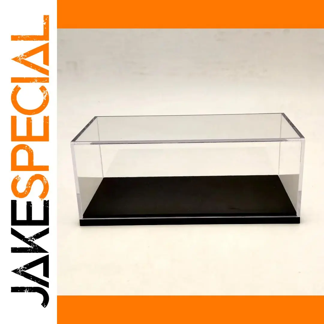 Clear Acrylic Display Case for 1:43 & 1:64 Model Cars 1 Clear Acrylic Display Case for 1:43 & 1:64 Model Cars