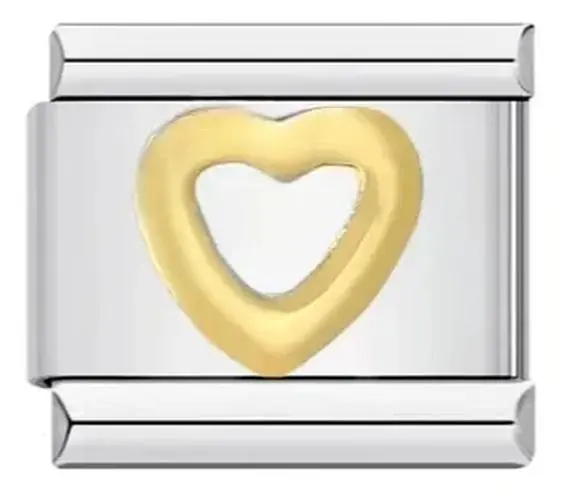 Gold and Silver Love Couple Charm Bracelet 10 Gold and Silver Love Couple Charm Bracelet - Image 10