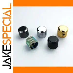 6mm Knurled Control Knobs for Guitars