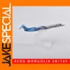 Mongolia ERJ145 Diecast Metal Aircraft Model