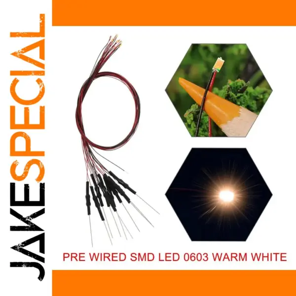 Pre-Soldered 30AWG SMD LED 0603 Set 20pcs