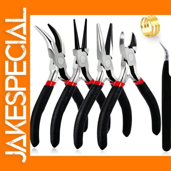 4 Pack Jewelry Pliers Tool Kit Set