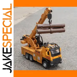 1:32 Scale Engineering Crane Dump Truck Model