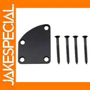 Curved Steel Neck Plate for Electric Guitar