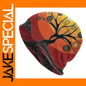 Colorful Aboriginal Beanie Hat for All Seasons