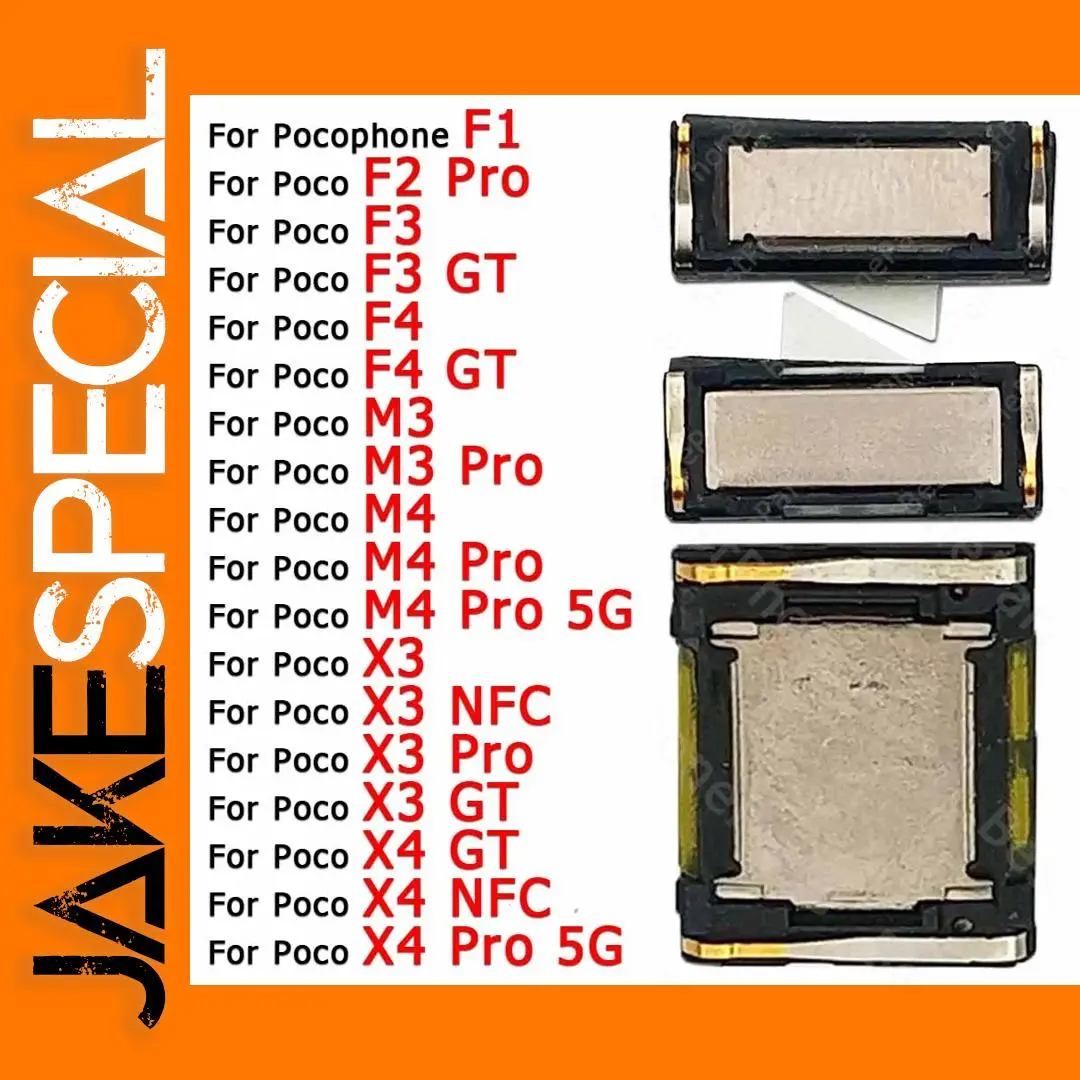 Xiaomi Pocophone F1 F2 F3 F4 GT Earphone Front Earpiece Speakers 1 Xiaomi Pocophone F1 F2 F3 F4 GT Earphone Front Earpiece Speakers