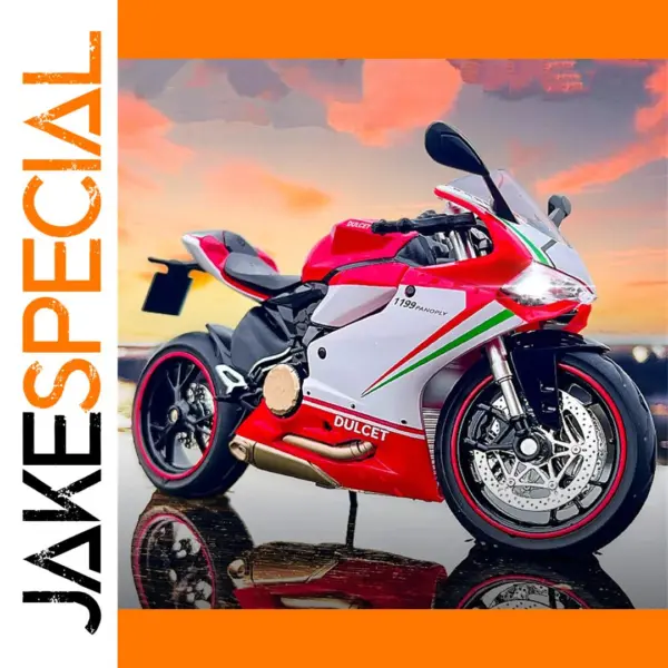 1:12 Maisto Panigale Alloy Racing Motorcycle Model