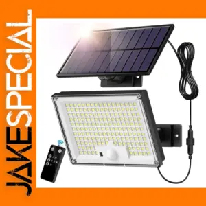 172LED Solar Motion Sensor Light with Remote