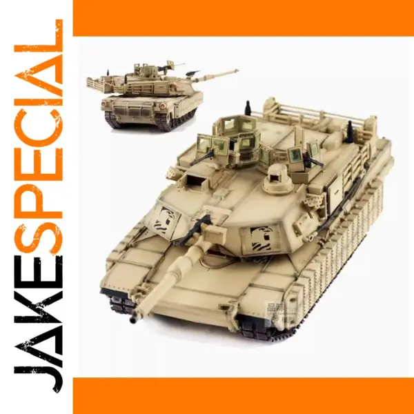 1:72 Scale Diecast Alloy M1A2 TUSK2 Tank Model