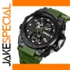 Men's Waterproof Digital Sport Chrono Watch