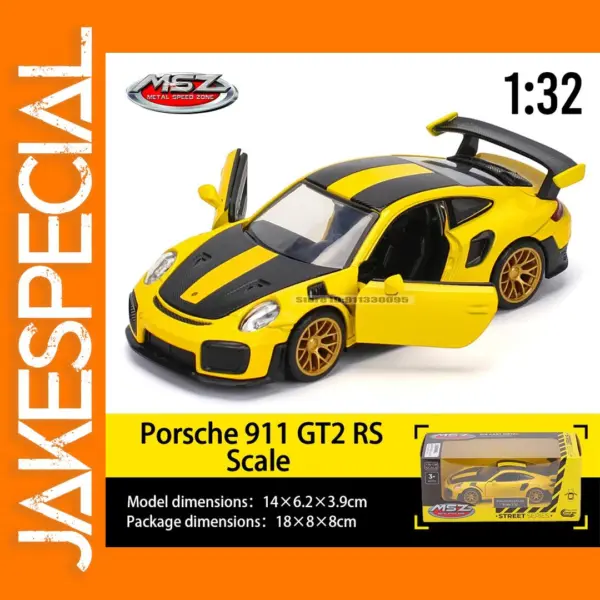 MSZ 1:32 Scale Porsche 911 GT3 RS Model