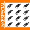 12pcs HO Scale European Knuckle Couplers
