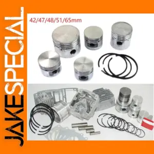 4pcs Piston and Rings Set for Air Compressors