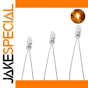100pcs 3mm Warm White Mini Bulbs 12V