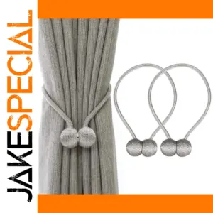 Magnetic Earphone Curtain Tiebacks Set