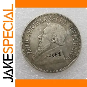 1892 South Africa 5 Shillings Replica Coin