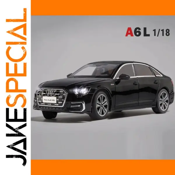 1:18 A6L Alloy Diecast Car Model with Sound