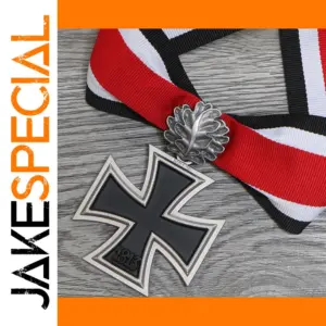 German Iron Cross Badge with Oak Leaf Pin