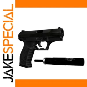 P99 Paper Model Gun 3D Puzzle Kit