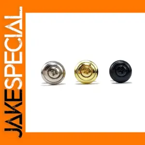 2pcs Mushroom Head Guitar Strap Lock Buttons